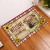 Joycorners Limousin Cattle Welcome To Our Farmhouse Doormat