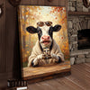 Joycorners Selfie Cow Phone Canvas Wall Art