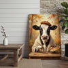 Joycorners Artist Cow Painting Canvas Wall Art