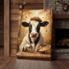 Joycorners Artist Cow Painting Canvas Wall Art