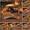 Joycorners Personalized Horse Herd Sunset Background Cap (9 Breeds)