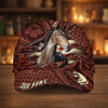 Joycorners Personalized Horse Carving Brown Pattern Style Cap (9 Breeds)