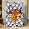 Joycorner Personalized Farmhouse Plaid Cow Blanket (12 Cattle Breeds)