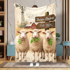 Joycorners Cow Country Herd Farm Personalized Blanket (10 Cattle Breeds)