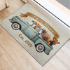 Joycorners Welcome to Our Farm Personalized Cow Truck Doormat (12 Cattle Breeds)