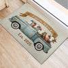 Joycorners Welcome to Our Farm Personalized Cow Truck Doormat (12 Cattle Breeds)