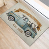 Joycorners Welcome to Our Farm Personalized Cow Truck Doormat (12 Cattle Breeds)