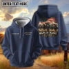 Joycorners Personalized American Raised Black Angus Ranch Hoodie