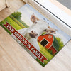 Joycorners Personalized Welcome to the Farm Cow Doormat (10 Cattle Breeds)