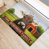 Joycorners Personalized Welcome to the Farm Cow Doormat (10 Cattle Breeds)