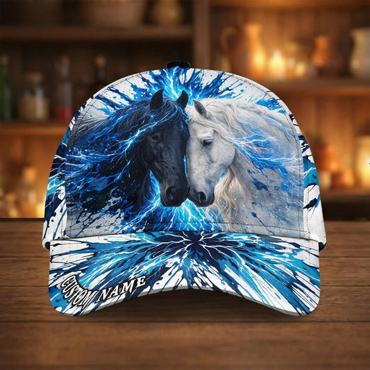 Joycorners Soulbound Horses Cap – Spiritual Horse Lover Western Art Hat