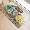 Joycorners Personalized Country Cutie Farm Custom Cow Welcome Mat (10 Cattle Breeds)