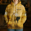 Joycorners Personalized Name & Farm Name Jesus Blessed This Farm Christian Hoodie (10 Cattle Breeds)