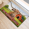Joycorners Personalized Welcome to the Farm Cow Doormat (10 Cattle Breeds)
