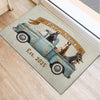 Joycorners Welcome to Our Farm Personalized Cow Truck Doormat (12 Cattle Breeds)