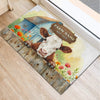 Joycorners Personalized Country Cutie Farm Custom Cow Welcome Mat (10 Cattle Breeds)