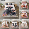 Joycorners Cute Flower Cow Personalized Name Cozy Bedding set (6 Cattle Breeds)