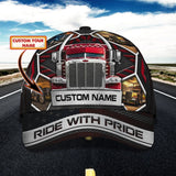 Joycorners Trucker Pride Customized Name 3D Cap
