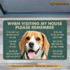 Joycorners Beagles Dog Doormat, Please Remember I Live Here Gift For Dog Lovers, Housewarming Gift, Dog Decor LM0210