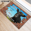 Joycorners Personalized Home Is Where My Cow Is Custom Farm Doormat (10 Cattle Breeds)