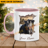 Joycorners Belted Galloway Funny Personalized Name Two Tone Mug
