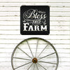 Joycorners Bless This Farm Metal Sign-Home Decor Sign LM0110
