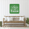 Joycorners Bless This Farm Metal Sign-Home Decor Sign LM0110