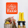 Joycorners Bless This Farm Metal Sign-Home Decor Sign LM0110