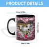Joycorners Brahman Couple Personalized Name Two Tone Mug