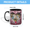 Joycorners Charolais Couple Personalized Name Two Tone Mug
