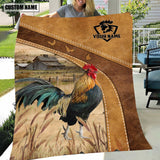 Joycorners Personalized Name Chicken Custom Name Blanket Collection