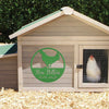 Joycorners Chicken Coop Sign , Poultry Sign, Personalized Chicken Coop Sign, Custom Chicken Sign, Chicken Lover Gift LM0110