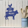 Joycorners Farm Animal Sign, Farmhouse Decor, Farm Wall Decor, Farm Wall Art, Farm Animal Wall Decor, Farm Bedroom Wall Decor, Farm Animal Bedroom Wall Art, Farm Animal Wall Art Gift LM0110