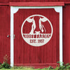 Joycorners Personalized Cow Farm with Established Date Metal Sign-Custom Cow Decor-Signage LM0110