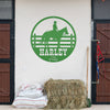 Joycorners Horse Name Personalized Metal Sign-Horse Lover Gift-Horse Stable Decor LM0110