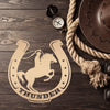 Joycorners Horse Shoe Personalized Sign and Decor, Horse Gift and Horse Wall Art, Horse Girl LM0110