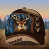 Joycorners Collab Artist Deer Hunting Personalized Hat 3D Printed Multicolor