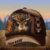 Joycorners Collab Artist Deer Hunting Personalized Hat 3D Printed Multicolor