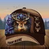 Joycorners Collab Artist Deer Hunting Personalized Hat 3D Printed Multicolor