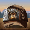 Joycorners Collab Artist Deer Hunting Personalized Hat 3D Printed Multicolor