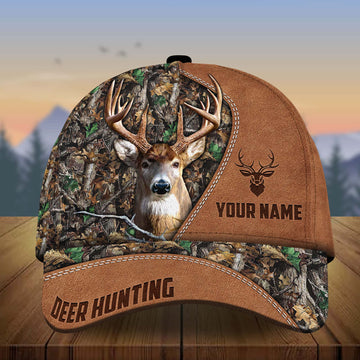 Joycorners Deer Hunting Personalized Multicolor Hat 3D
