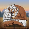 Joycorners Deer Hunting Personalized Multicolor Hat 3D