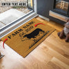 Joycorners Hereford Custom Farm Name Custom Year Coir Doormat