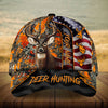 Joycorners Unique Loralle US Deer Hunting Personalized Hats 3D