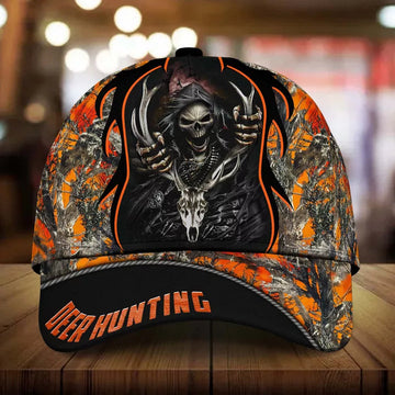 Joycorners Cool Skull Deer Hunting Personalized Cap