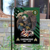 Joycorners Custom US Veteran Patriotic Garden Flag With Name #MT5