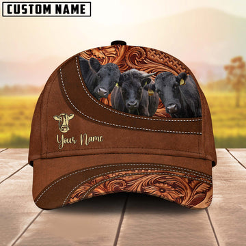 Joy Corners Dexter Farm Life Beauty Leather Pattern Customized 3D Cap