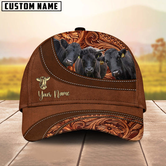 Joy Corners Dexter Farm Life Beauty Leather Pattern Customized 3D Cap