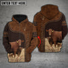 Joy Corners Beefmaster Love Baby Cattle Personalized 3D All Over Printed Hoodie