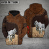 Joy Corners Brahman Love Baby Cattle Personalized 3D All Over Printed Hoodie